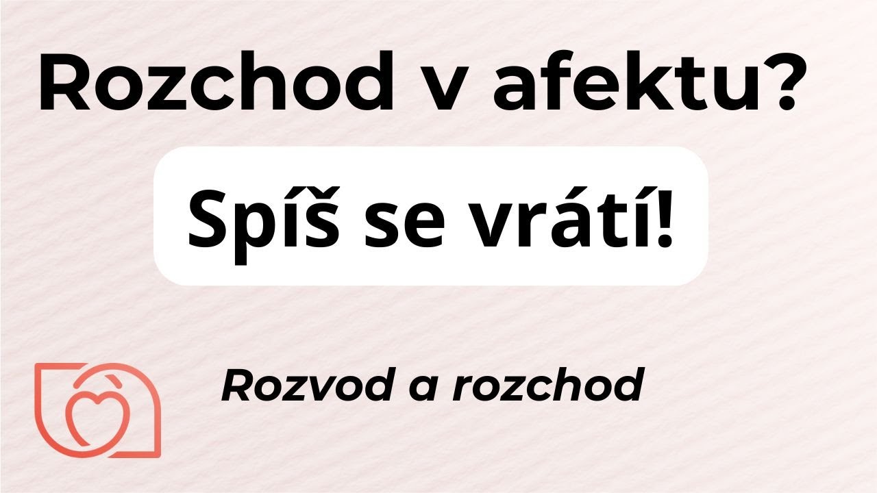 Jak se chovat po rozchodu, aby se vrátil – konkrétní kroky, které opravdu fungují