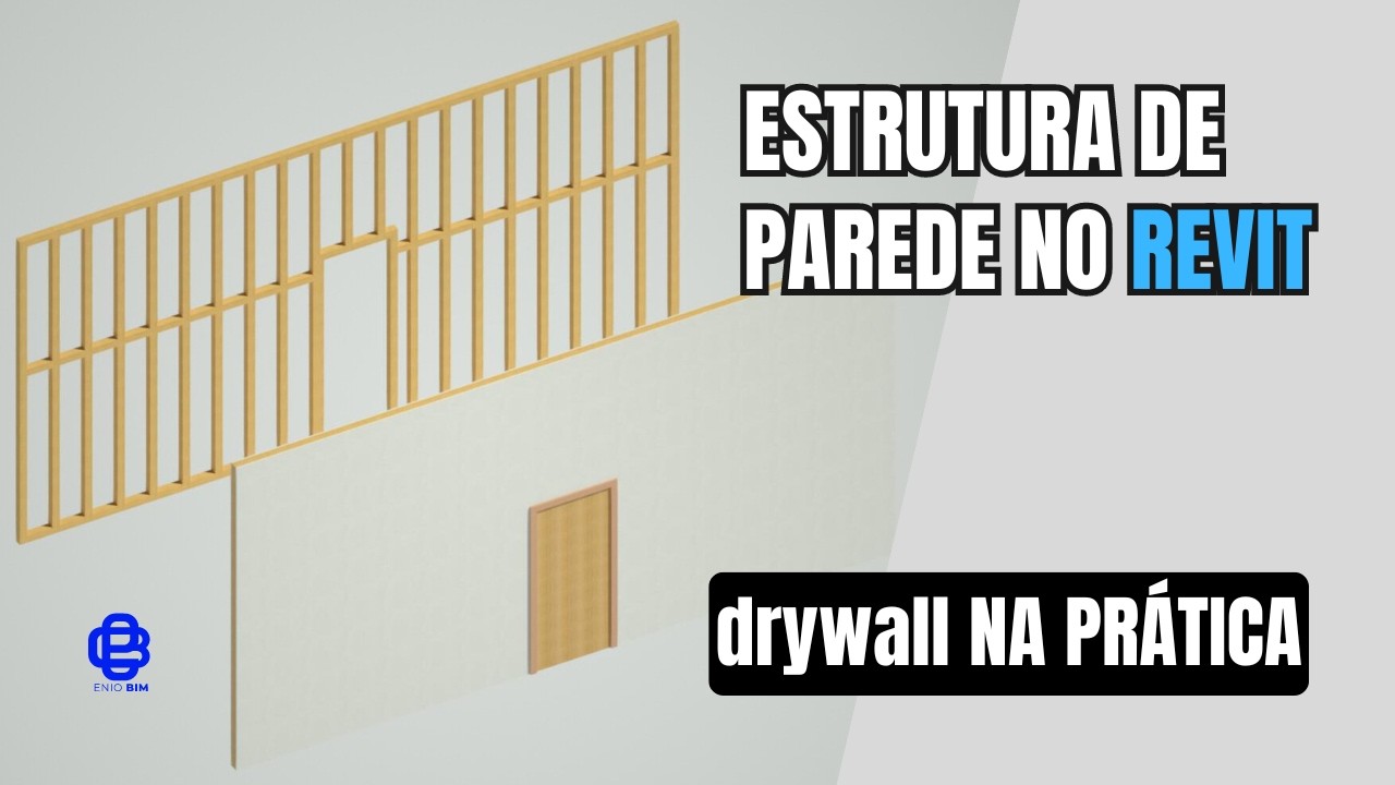 Tutorial de como fazer estrutura de parede no Revit ( steel frame e Wood frame no REVIT)
