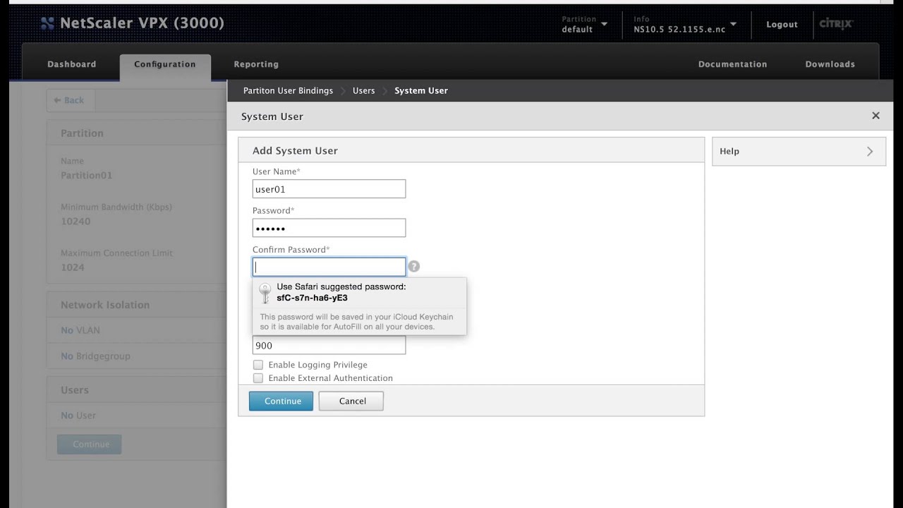 NetScaler Admin Paritions