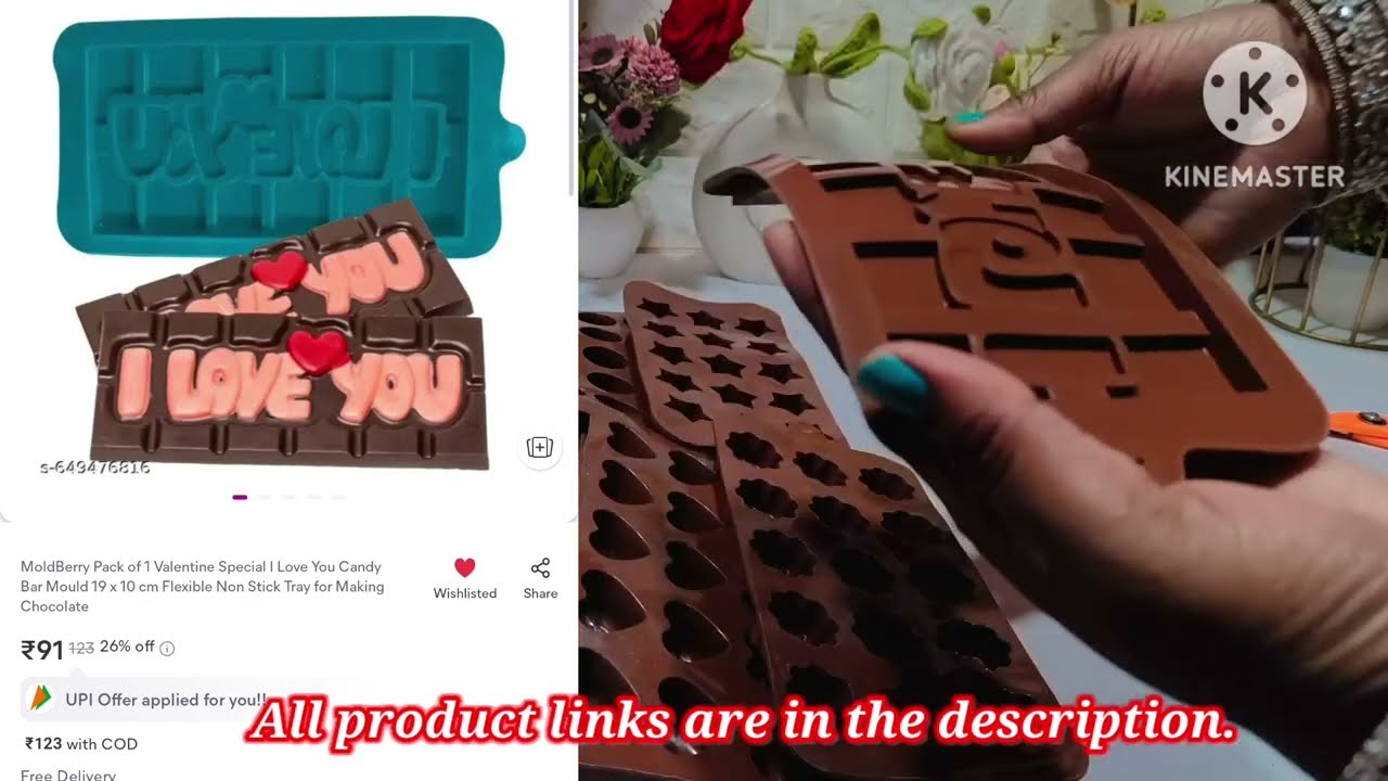 Meesho online chocolate mold unboxing video // silicon chocolate mold// chocolate mold unboxing 