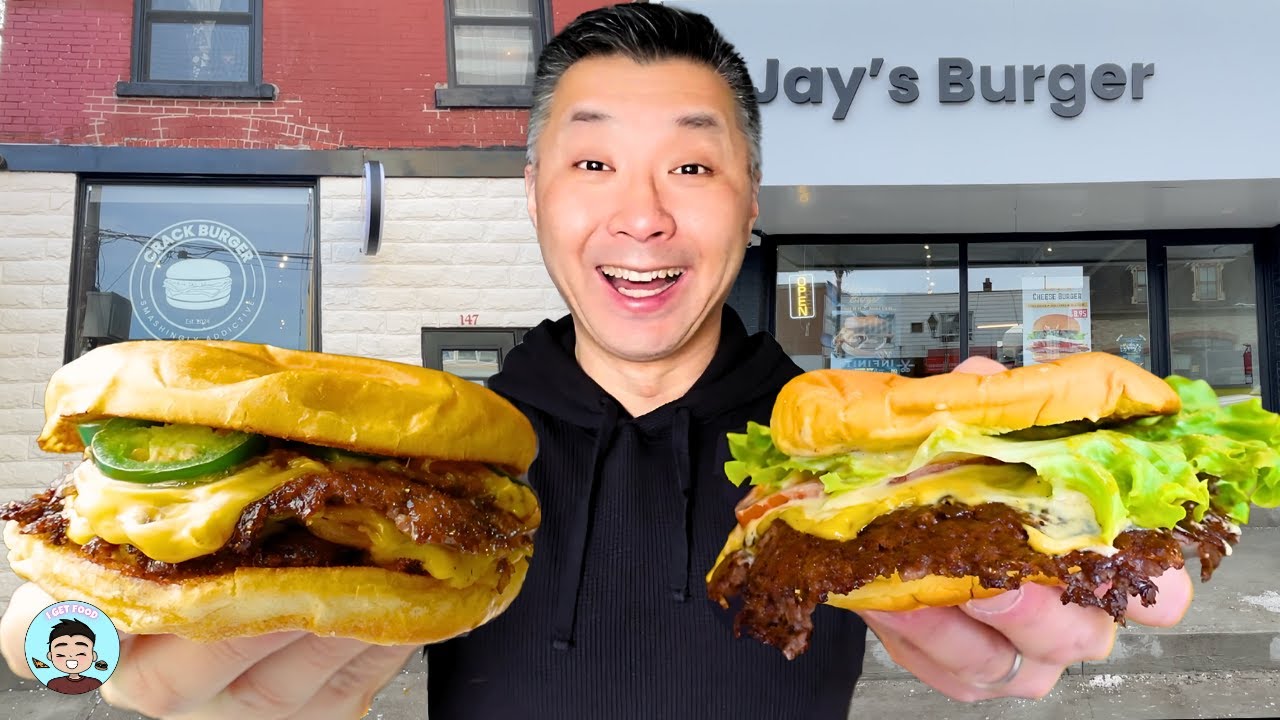 2 NEW BURGER Spots, One in Toronto, One Just North - Crack Burger & Jay's Burger