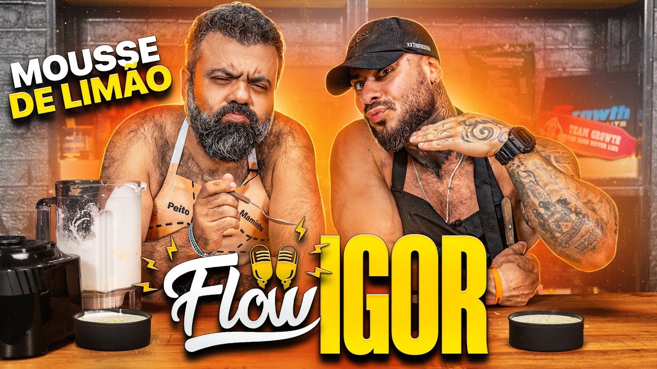 Flow na Cozinha: Igor faz um mousse de lim&atilde;o com whey + creatina! | Monstro na Cozinha #050