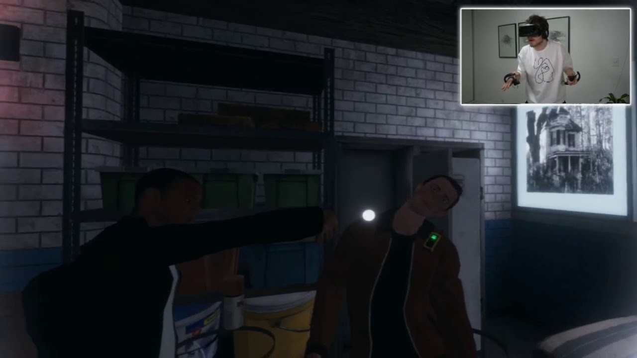 alguns dos melhores momentos do cellbit, vx, felps e Gabi jogando phasmophobia vr