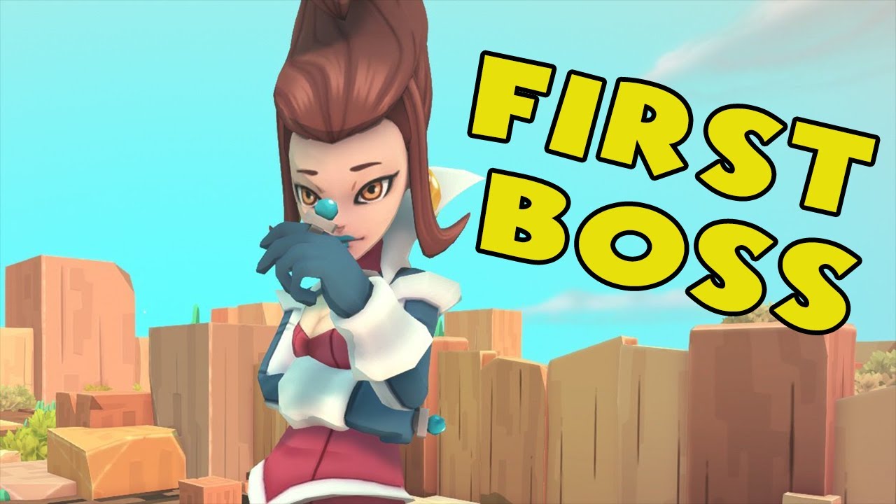 FIRST BOSS IN THE GAME!!! (TEMTEM GAMEPLAY)