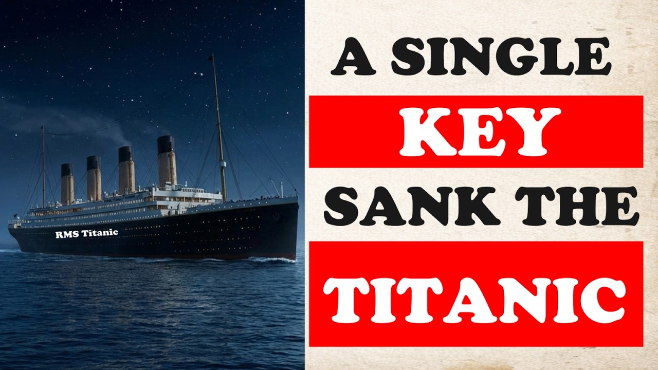 Titanic: The Missing Key That Could Have Saved The Titanic #Titanic #MaritimeMystery #history