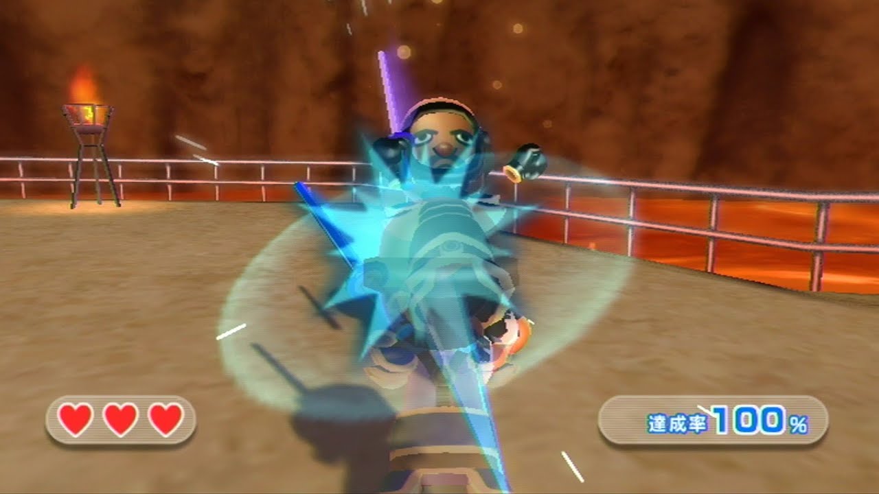 【Wii sports resort】チャンバラ 組み手 最終ステージ(ステージ20)ノーミスクリア‼️