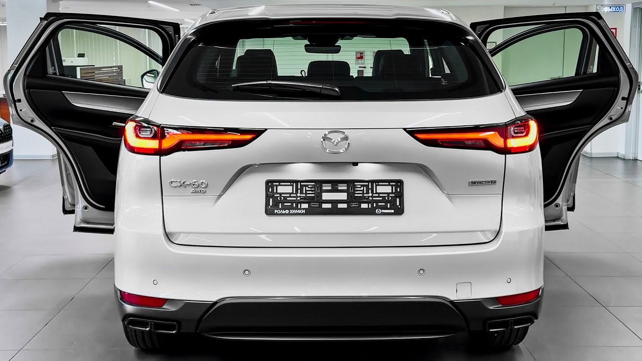 2025  Mazda CX-60 - большой семейный внедорожник премиум-класса!