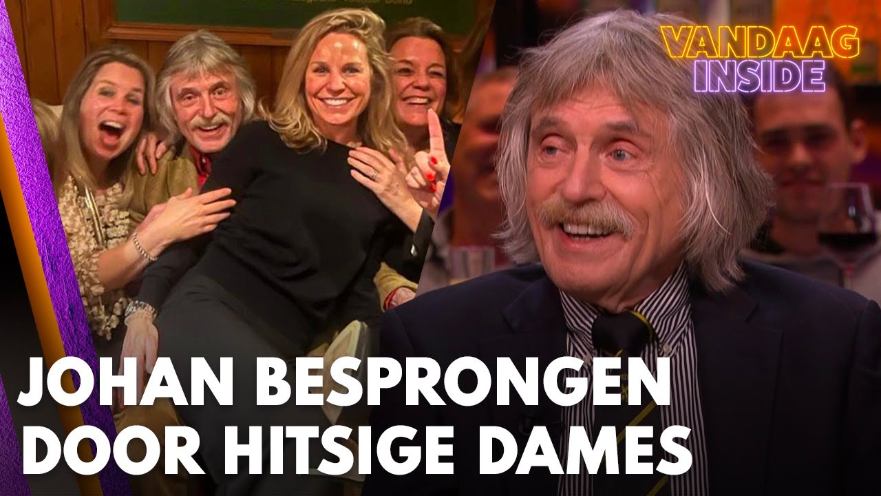 Johan besprongen door hitsige dames: 'Ik doe geen aangifte, maar word lid van de club!'
