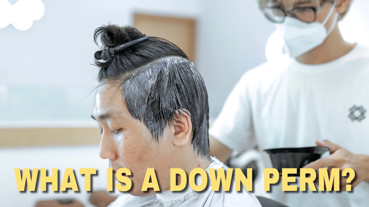 how to fix asian side hair | down perm 2022 | hair idol studio
