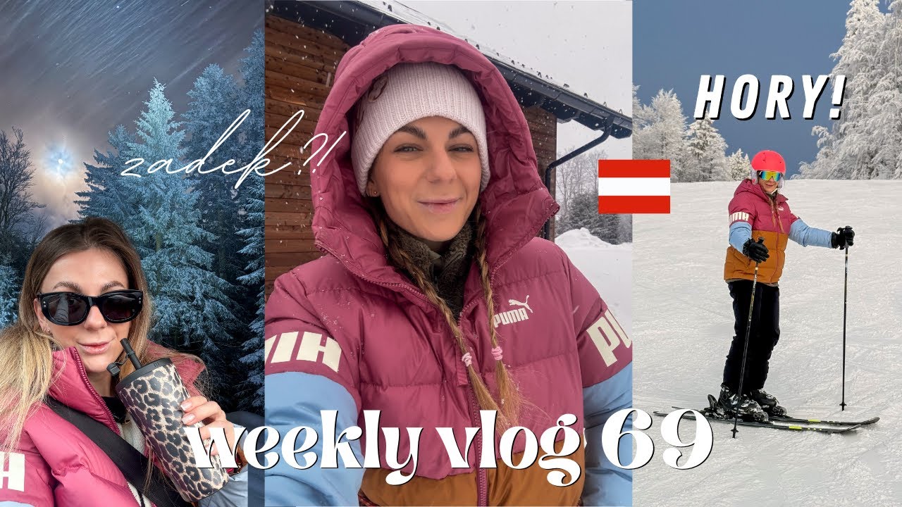 vlog: Jedeme na běžky & lyže s dětmi, Rakousko, boj s celulitidou, trénink, život ♥️