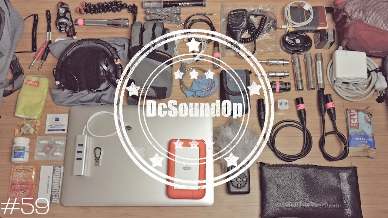 #59 - What's in my ProAudio gig bag? 💼🤔 - 2017
