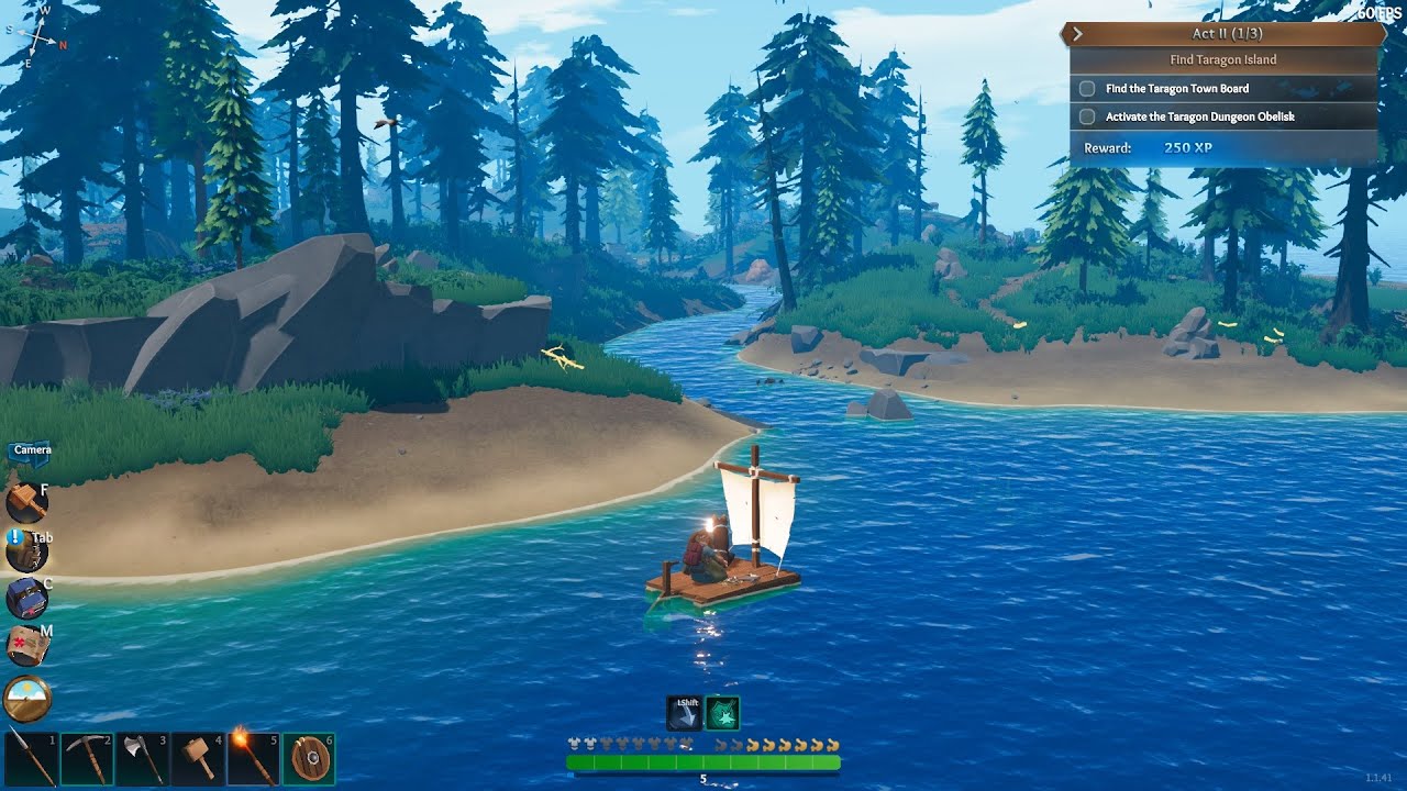 Lens Island Casual Difficulty Gameplay (No Commentary)