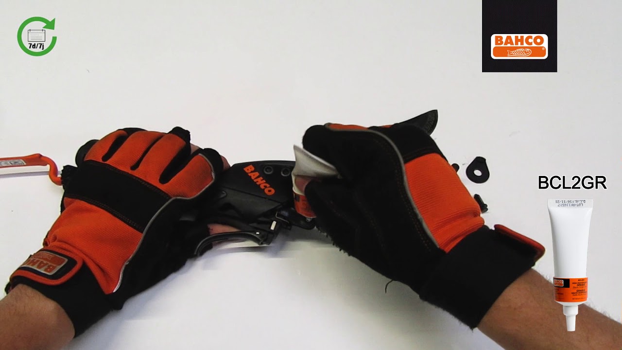 BCL21 & BCL22 Electric secateurs maintenance instructions
