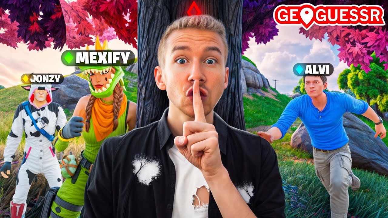 Das YOUTUBER *GeoGuessr Battle* in Fortnite Chapter 6! 🏆