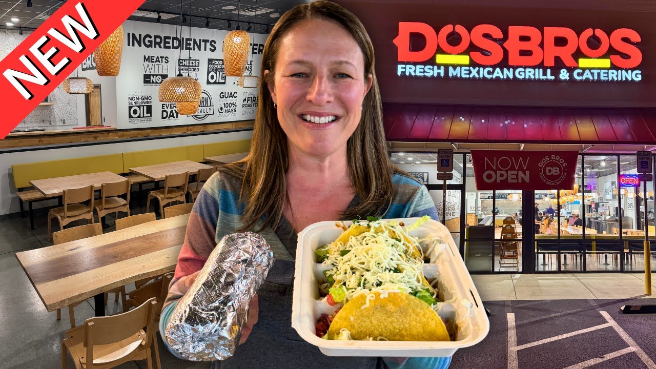 НОВЫЙ ресторан Dos Bros Mexican Grill в Севьервилле, штат Теннесси | ПОЛНОЕ МЕНЮ И ОБЗОР