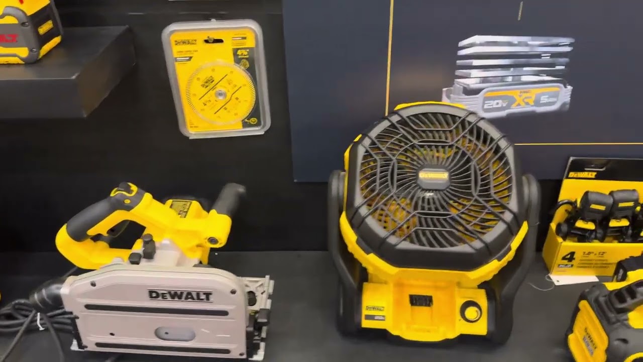Com um pouco mais de calma, veja alguns lançamentos da Dewalt na feicon 2025. #dewalt