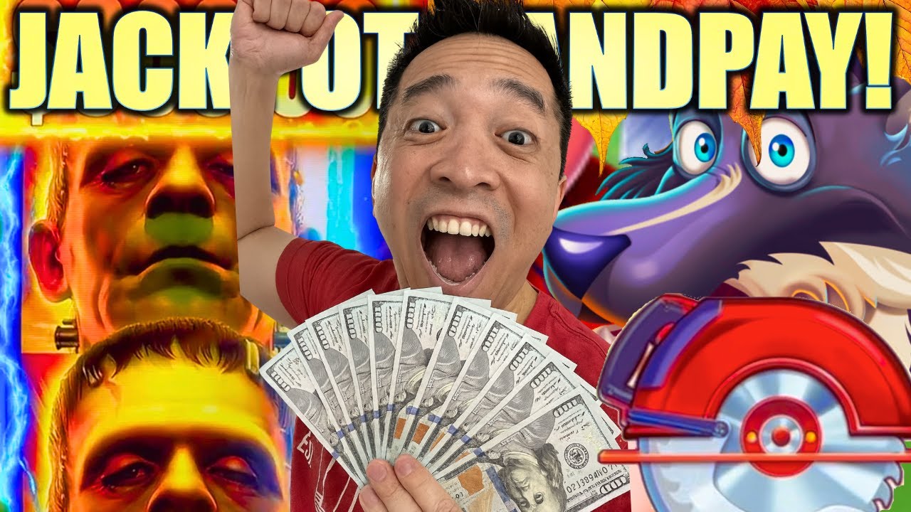 THANKSGIVING JACKPOT HANDPAY! 🦃 DIDN'T EXPECT THIS AT 1AM! FRANKENSTEIN OR HUFF N'PUFF? Slot Machine