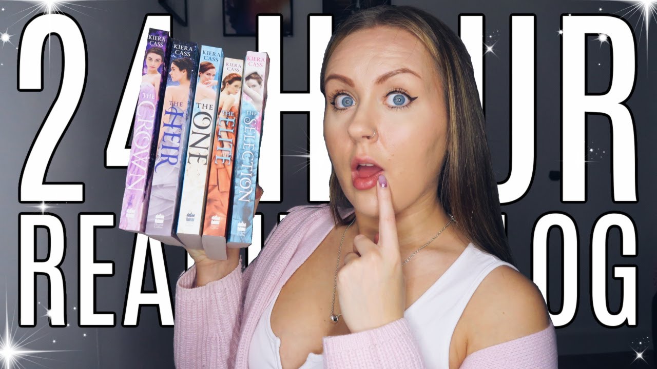24 HOUR READING VLOG | how many of the selection series books can I read in 24 hours?