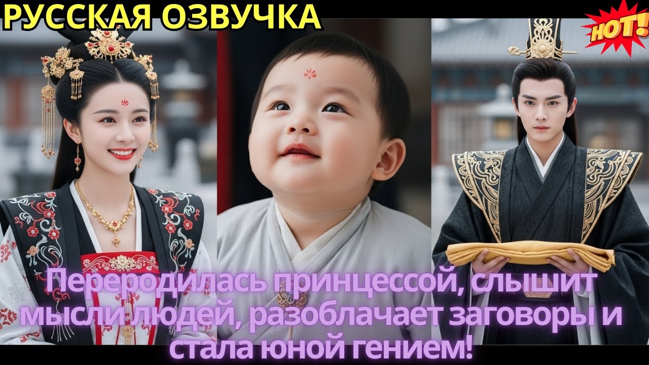 Переродилась принцессой, слышит мысли людей, разоблачает заговоры и стала юной гением!