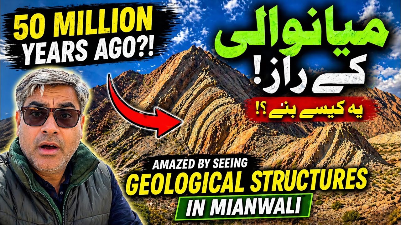 Hidden Geological Secrets of Mianwali | Tethys Sea, Indus River & Plate Tectonics Explained