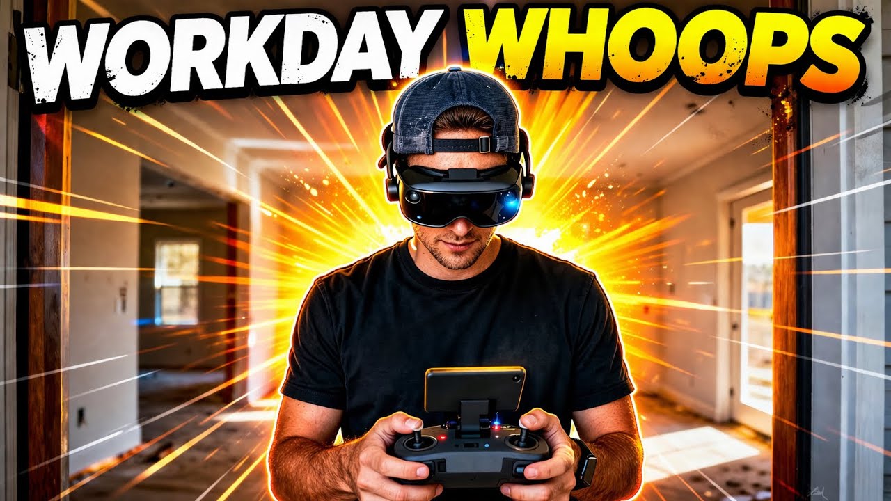 Workday Whoops Ep  1 | Flying Inside an Empty House