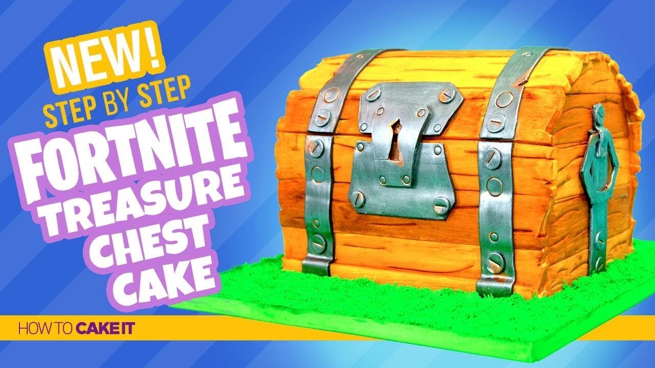 How To Make Fortnite Treasure Chest Cake by Asma Qureshi | How To Cake It Step By Step