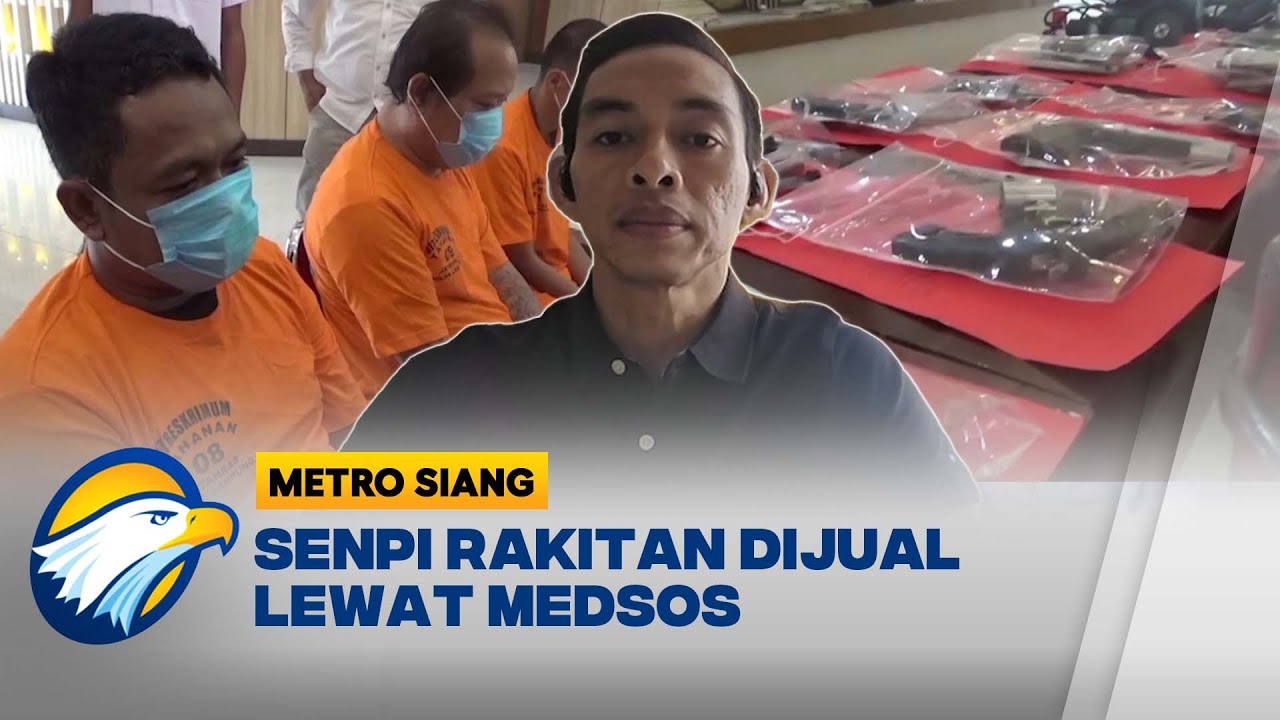 Polisi Beberkan Kronologis Terbongkarnya Jaringan Senpi Rakitan - [Metro Siang]