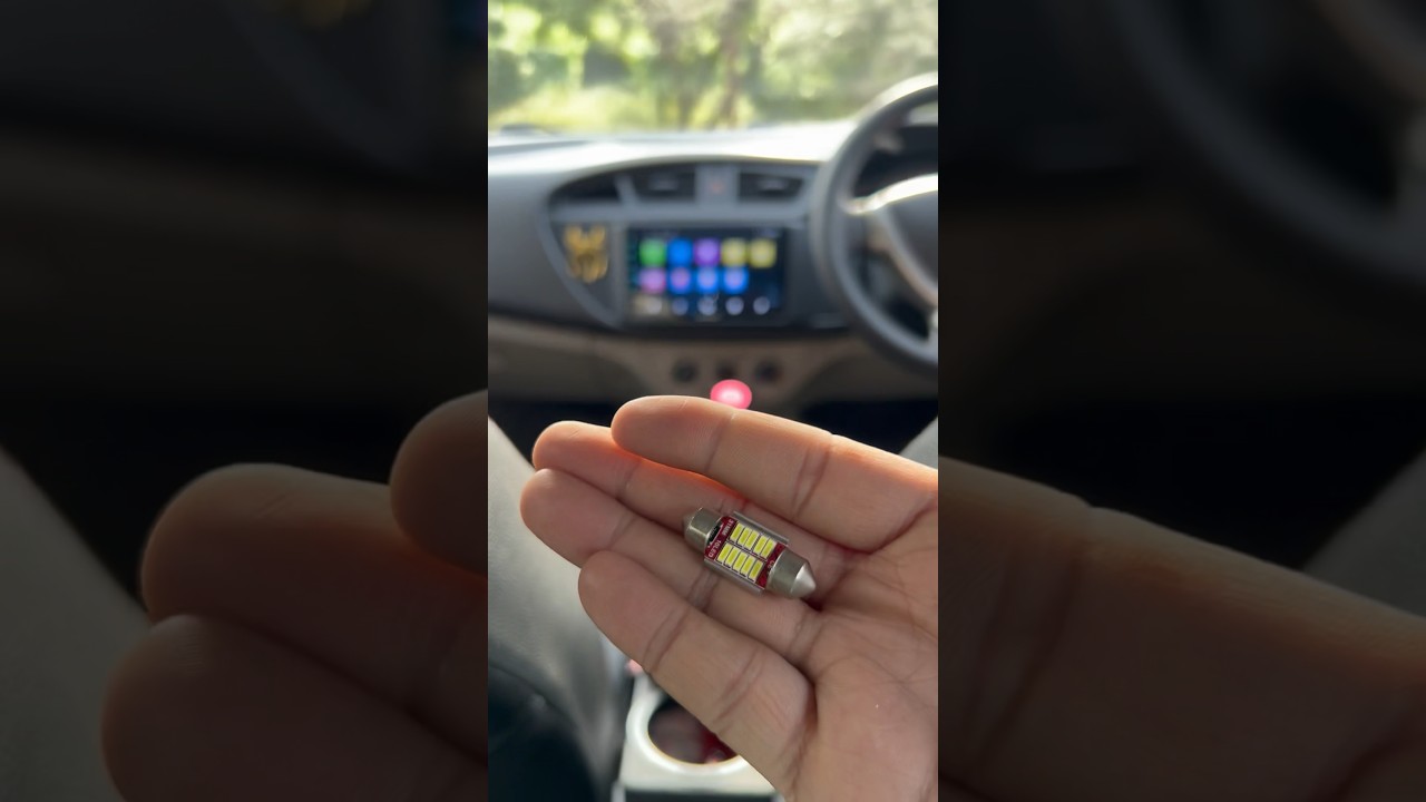 Car interior roof light led #shorts #caraccessories #youtubeshorts #automobile #alto #foryou