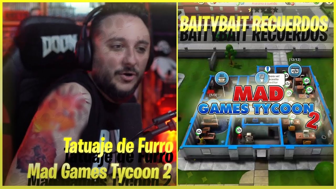 BaityBait REC📼 - Intentando crear el videojuego perfecto siendo EA - Mad Games Tycoon
