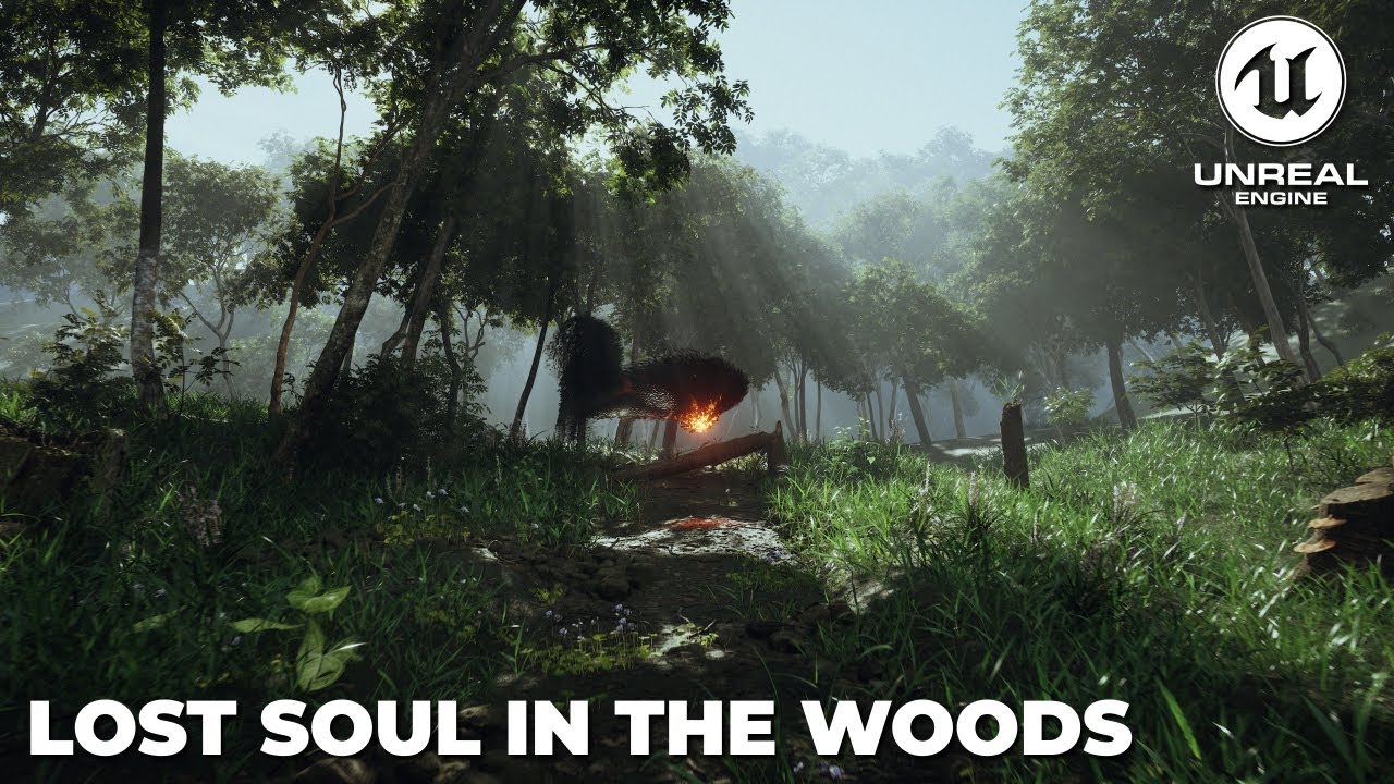 LOST SOUL IN THE WOODS | Forest Environment | Unreal Engine 4