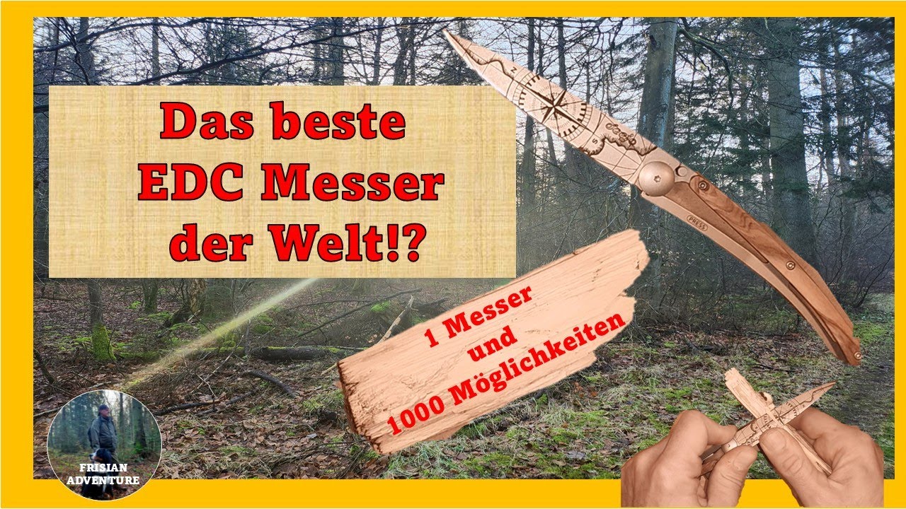 Das beste EDC Messer der Welt?! Deejo 37G 
