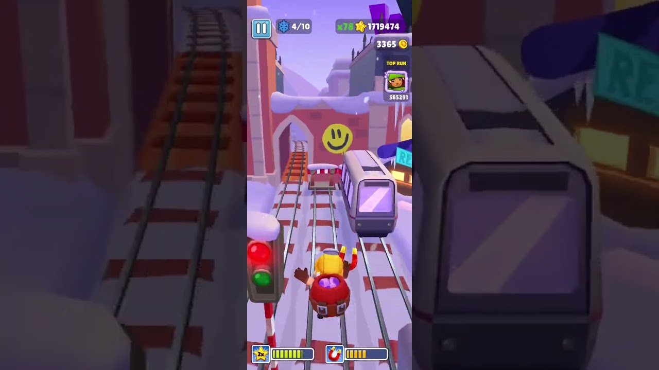 Зимний экстрим сабвей серф (да, опять)