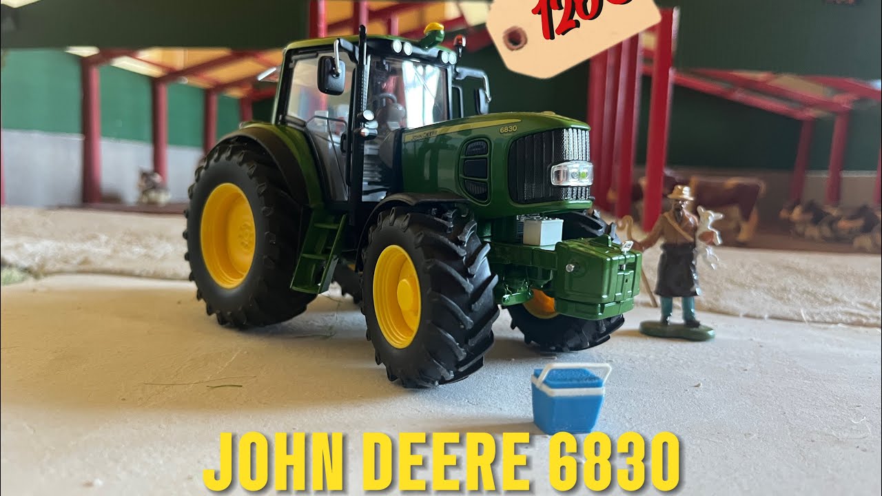 UNBOXING john deere 6830 wiking, farmmodels,miniaturas agricolas,miniatures agricoles