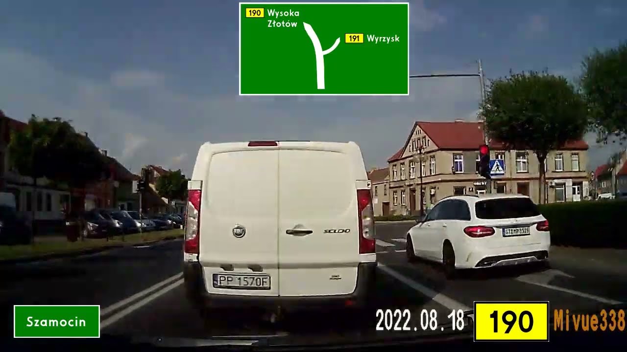 DW190: Gniezno - Wągrowiec - Białośliwie