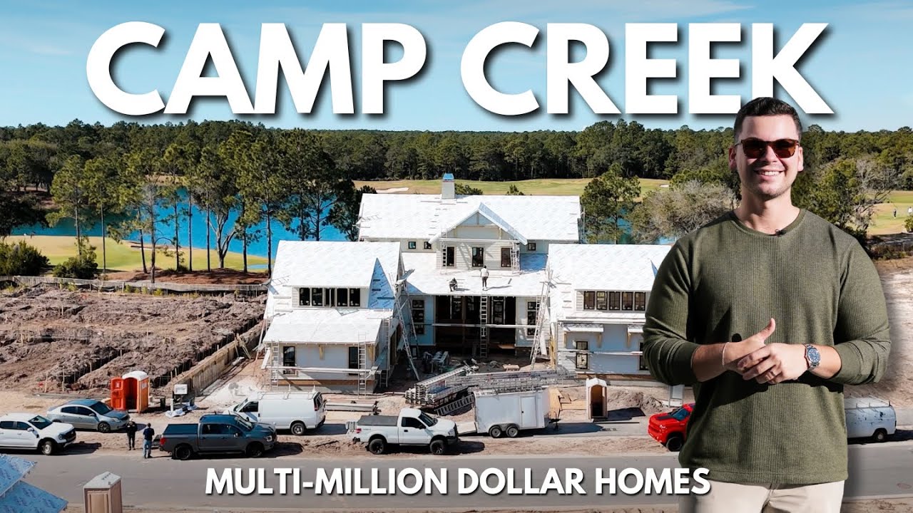 Watersound Camp Creek Update | Multi-Million Dollar Homes Taking Shape