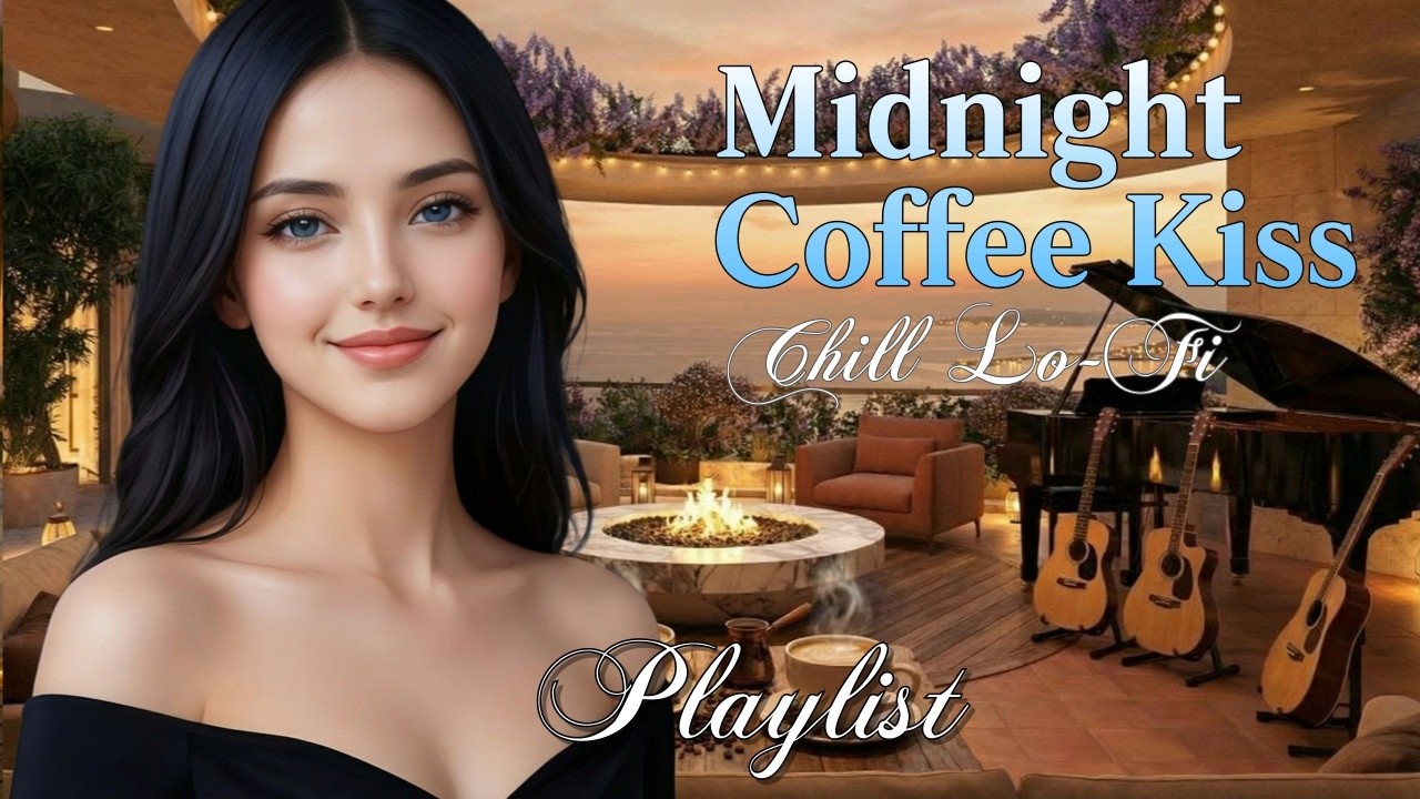 [Vol.20]☕Midnight Coffee Kiss🌙Romantic Chill Lo-Fi Pop Playlist | Love & Quiet Emotion