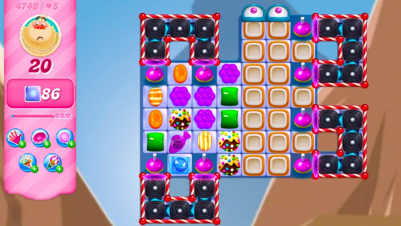 Candy Crush Saga Android Gameplay #126 Level 4741 - 4752