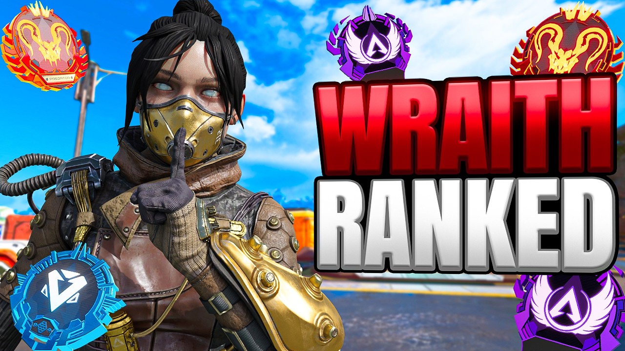 High Level Wraith Ranked Gameplay - Apex Legends (No Commentary)