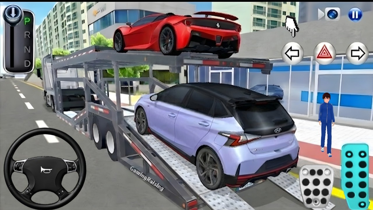 New Ferrari Supercar in City Traffic 🚗🔥 | 3D Driving Class 2026 Gameplay