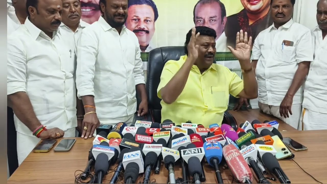 எம்ஜிஆர் ஜெயலலிதா பெயரை தவெக விஜய் பயன்படுத்தக்கூடாது - அதிமுக திண்டுக்கல் சீனிவாசன்