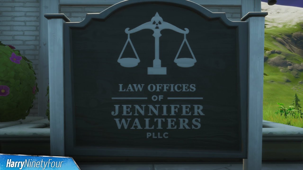 Visit Jennifer Walter's Office as Jennifer Walters Location - Fortnite