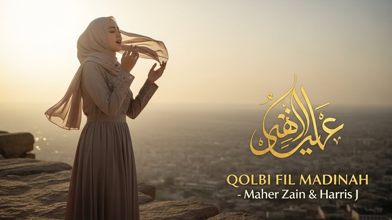 Qalbi Fil Madinah – Maher Zain & Harris J | Spiritual Islamic Cover | Mustafa Music