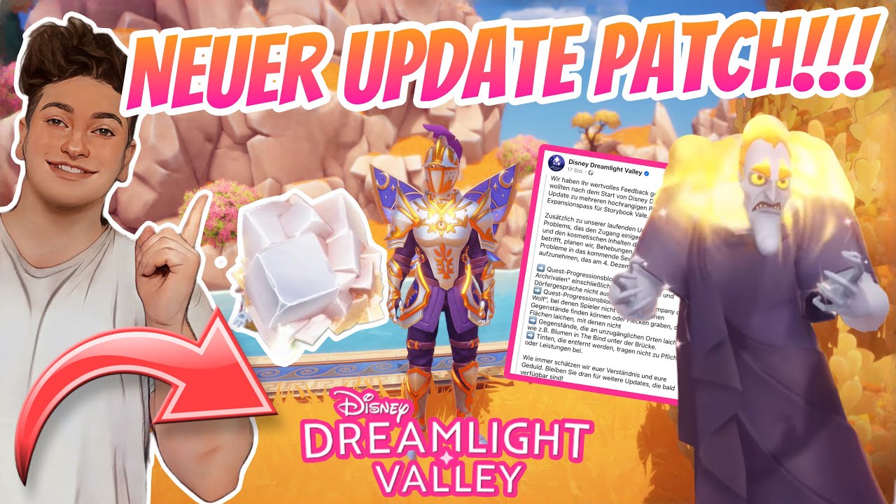 NEUER UPDATE PATCH!!! 😳 4. DEZEMBER UPDATE, Salzkristalle, Magma & HADES | Disney Dreamlight Valley