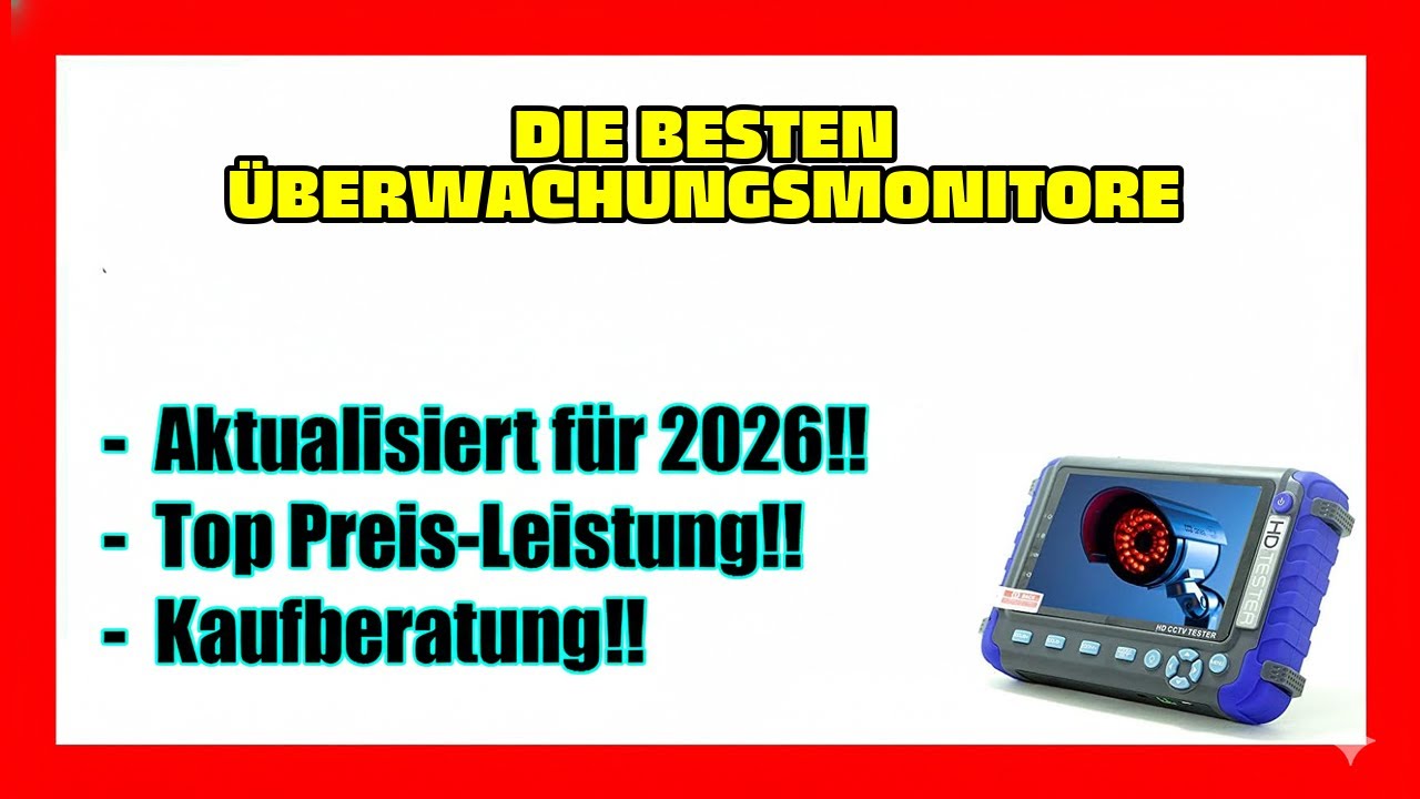 🔥TOP 7 Beste Überwachungsmonitore 2026🔥 Beste Überwachungsmonitore auf Amazon 🔥