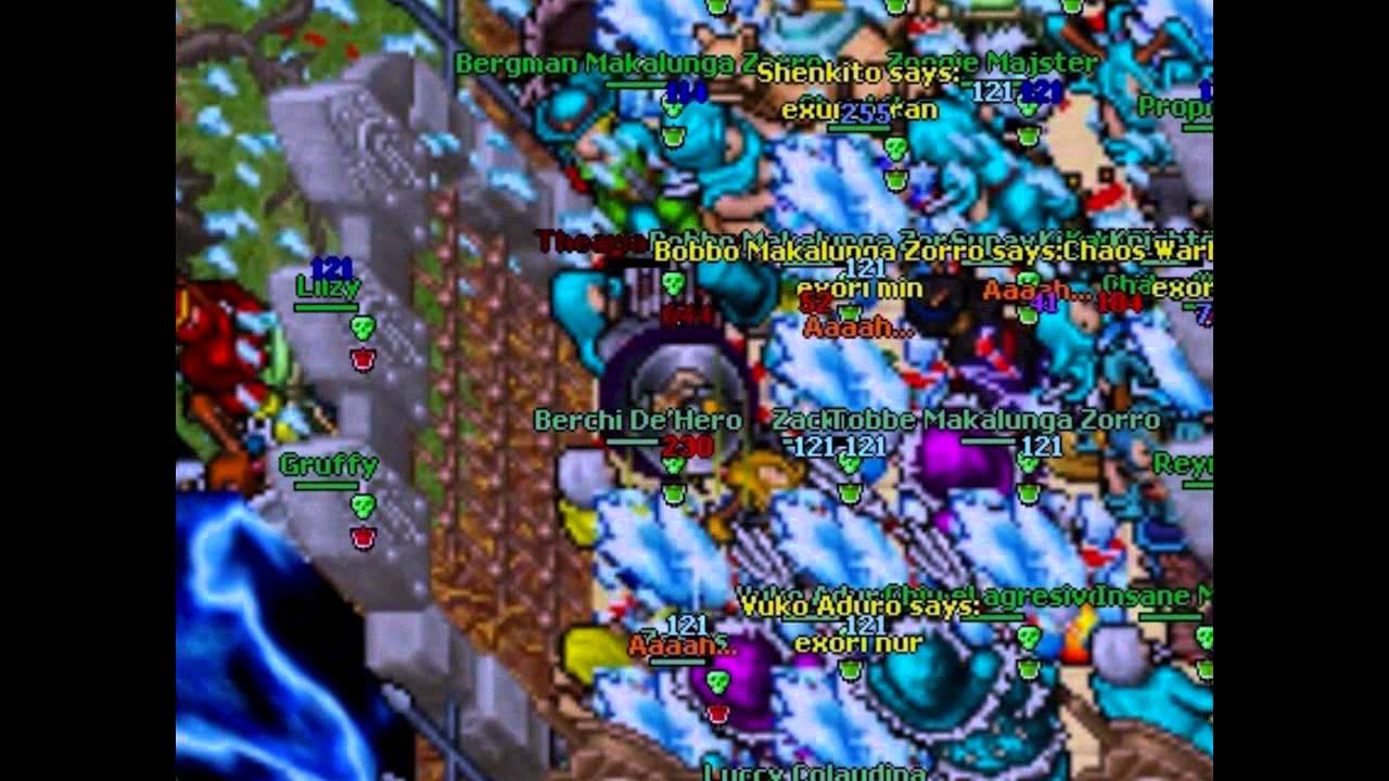 Tibia Titania War - Specialization vs BPSMP [MASSACRE] [VT REC] [HD] [SEX]