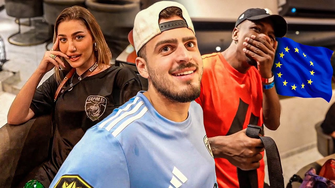 FONTINNELE ENTREVISTA A NAMORADA do JON VLOGS & BDJ VAI PRA EUROPA? 🇪🇺