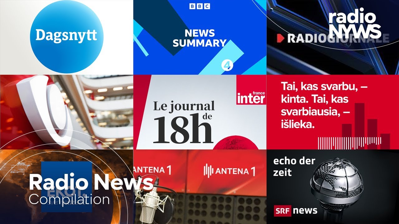 Radio News Intro Compilation (Europe) 2022