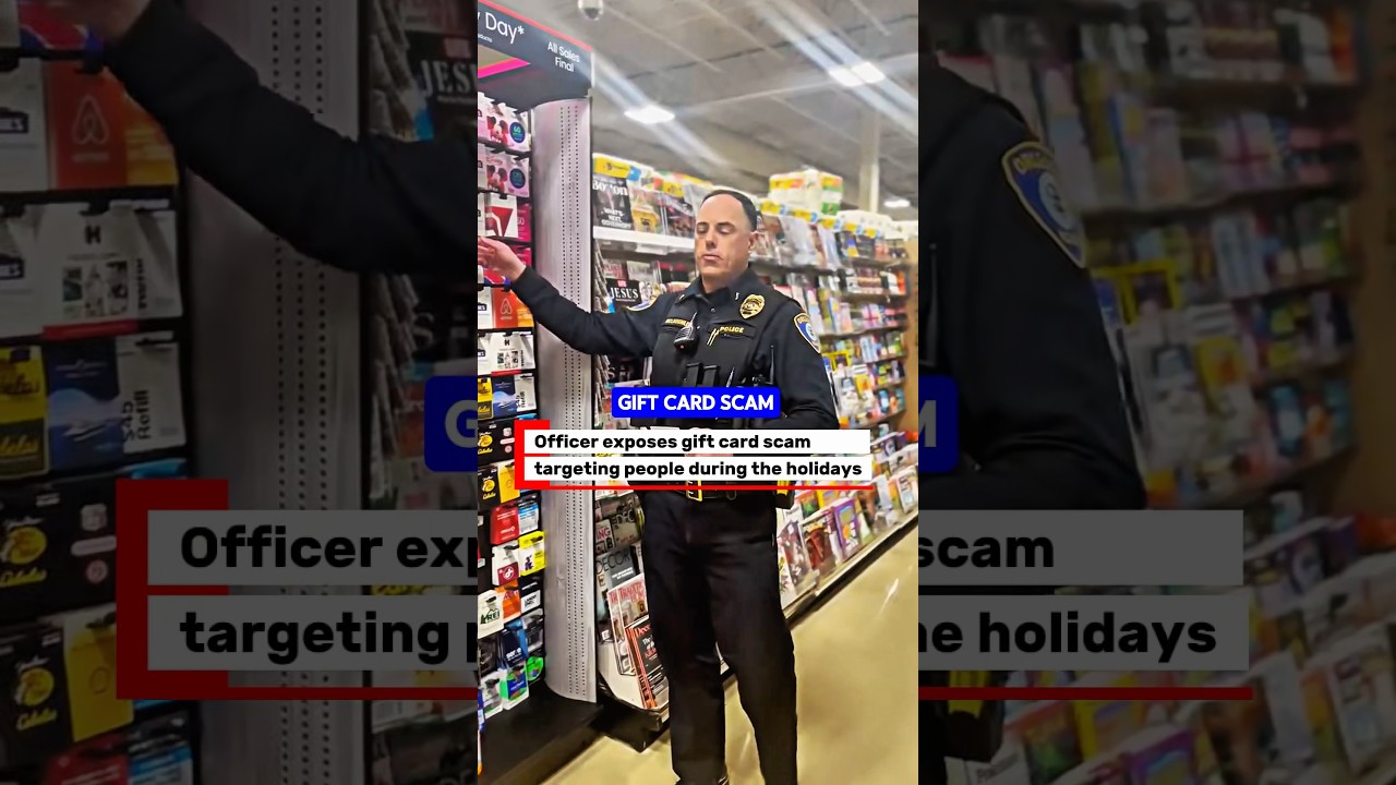 He Exposes Holiday Gift Card Scam