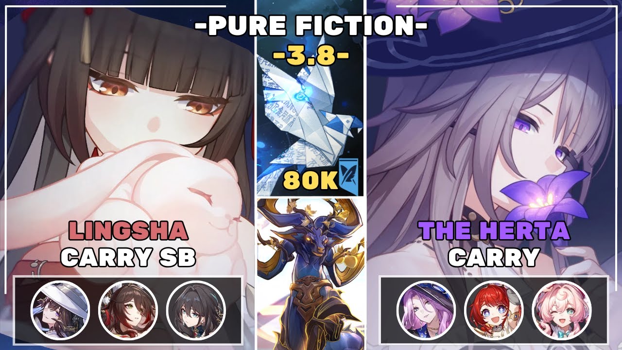 Pure Fiction 3.8 | Lingsha x Dahlia, Herta x Jade | Honkai: Star Rail