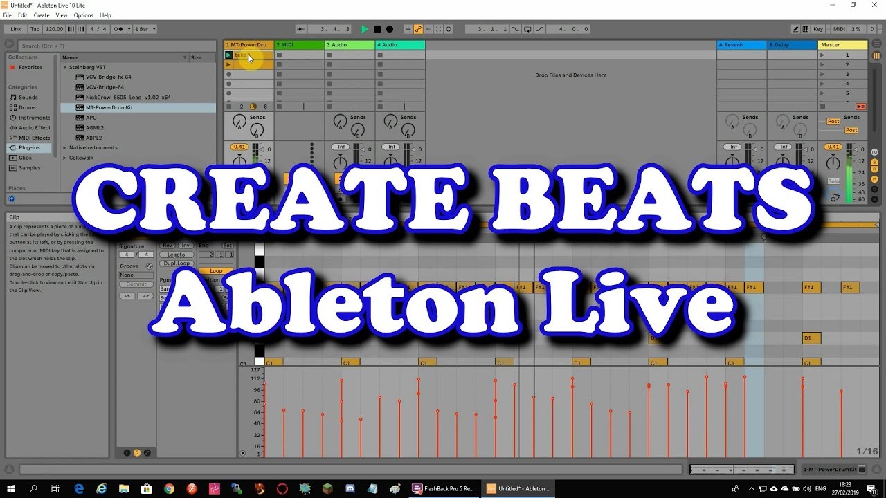 How to Create Beats in Ableton Live 10